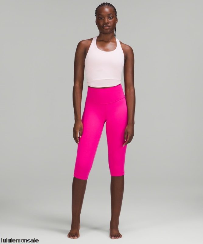 Lululemon Damen DELULU108 | Ausrichten High-rise Crop 17 Sonic Pink